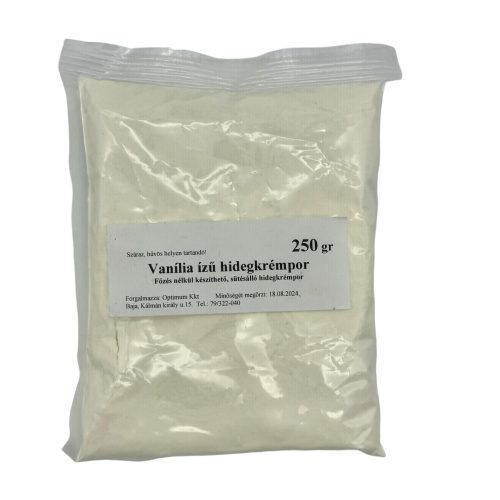Vanília ízű hidegkrémpor 250g Mester Akciós! Lejárat: 2025.05.16