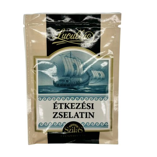 zselatin étkezési 15 g Lucullus