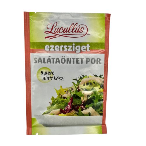 salátaöntet por ezersziget 12g Lucullus