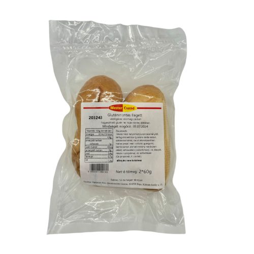 mini bagett 2*60g (védőgázas) Mester