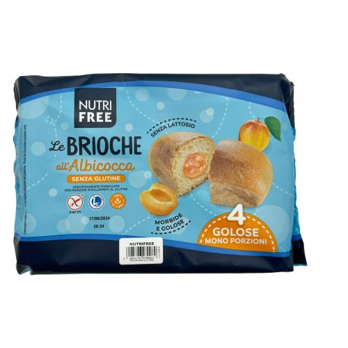 Kajszibaracklekvárral töltött briós (4*50g) Nutrifree