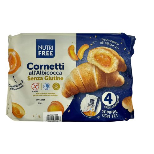 Kajszibaracklekvárral töltött croissant (4*60g) Nutrifree