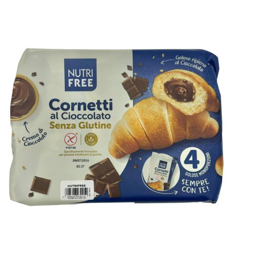 Csokikrémmel töltött croissant (4*60g) Nutrifree