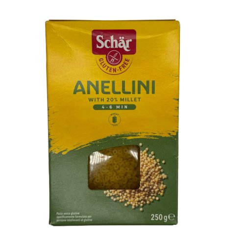 Anellini tészta 250g Schar Akciós! Lejárat : 2025.05.02.