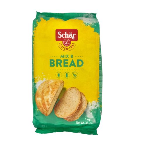 Mix B kenyérpor 1000g Schar