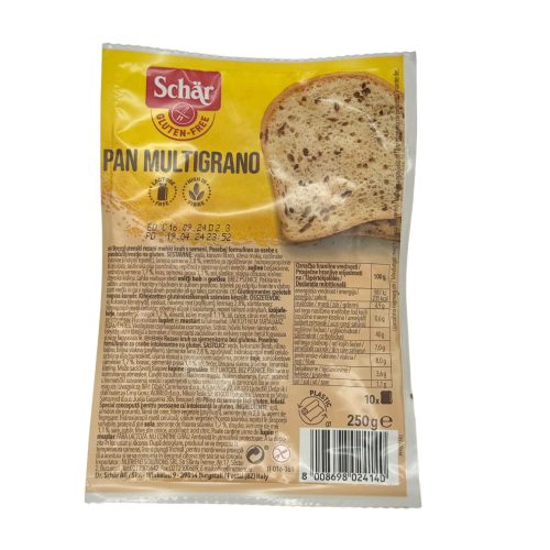 Pan Multigrano 250g Schar