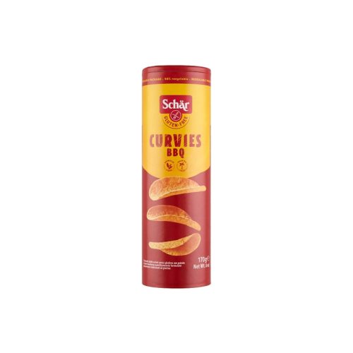 Curvies chips BBQ 170g Schar
