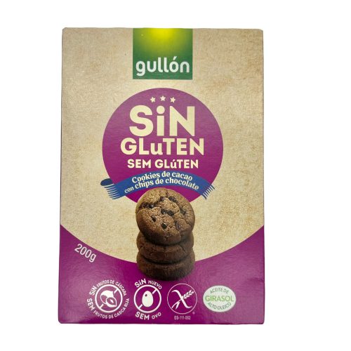 Keksz csokoládédarabokkal 200g Gullon