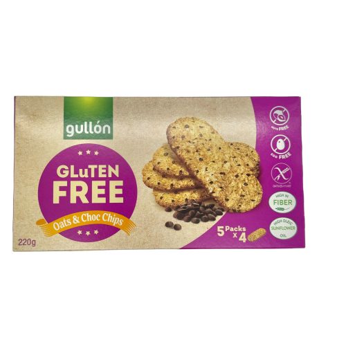 Zab-csokoládé keksz 220g Gullon